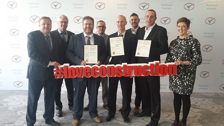 VHE win three Considerate Constructors Scheme National Site Awards