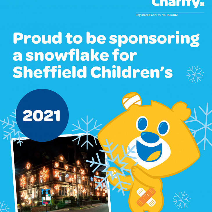 VHE support Sheffield Childrens Hospital's Snowflake Appeal