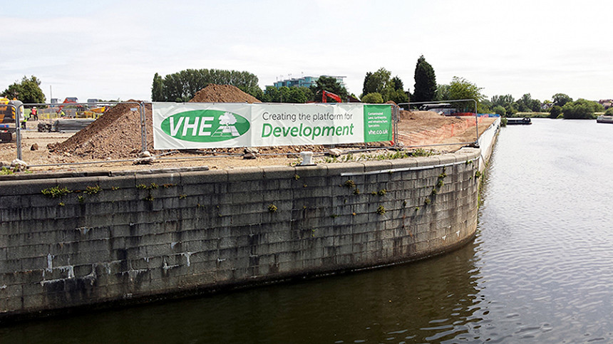 VHE return to Trent Basin Waterside