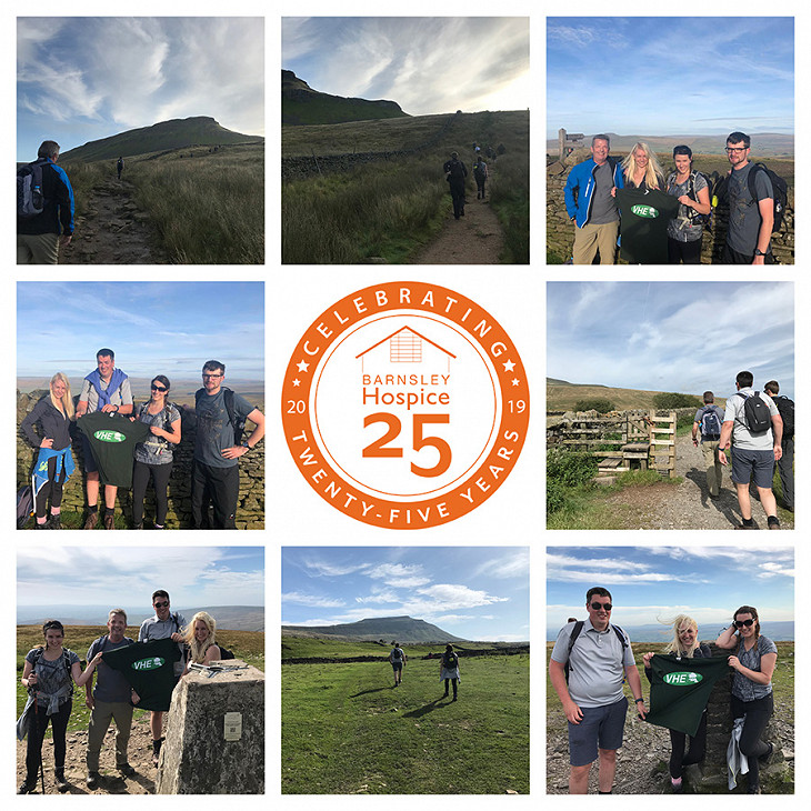 Team VHE complete Yorkshire Three Peaks Challenge!